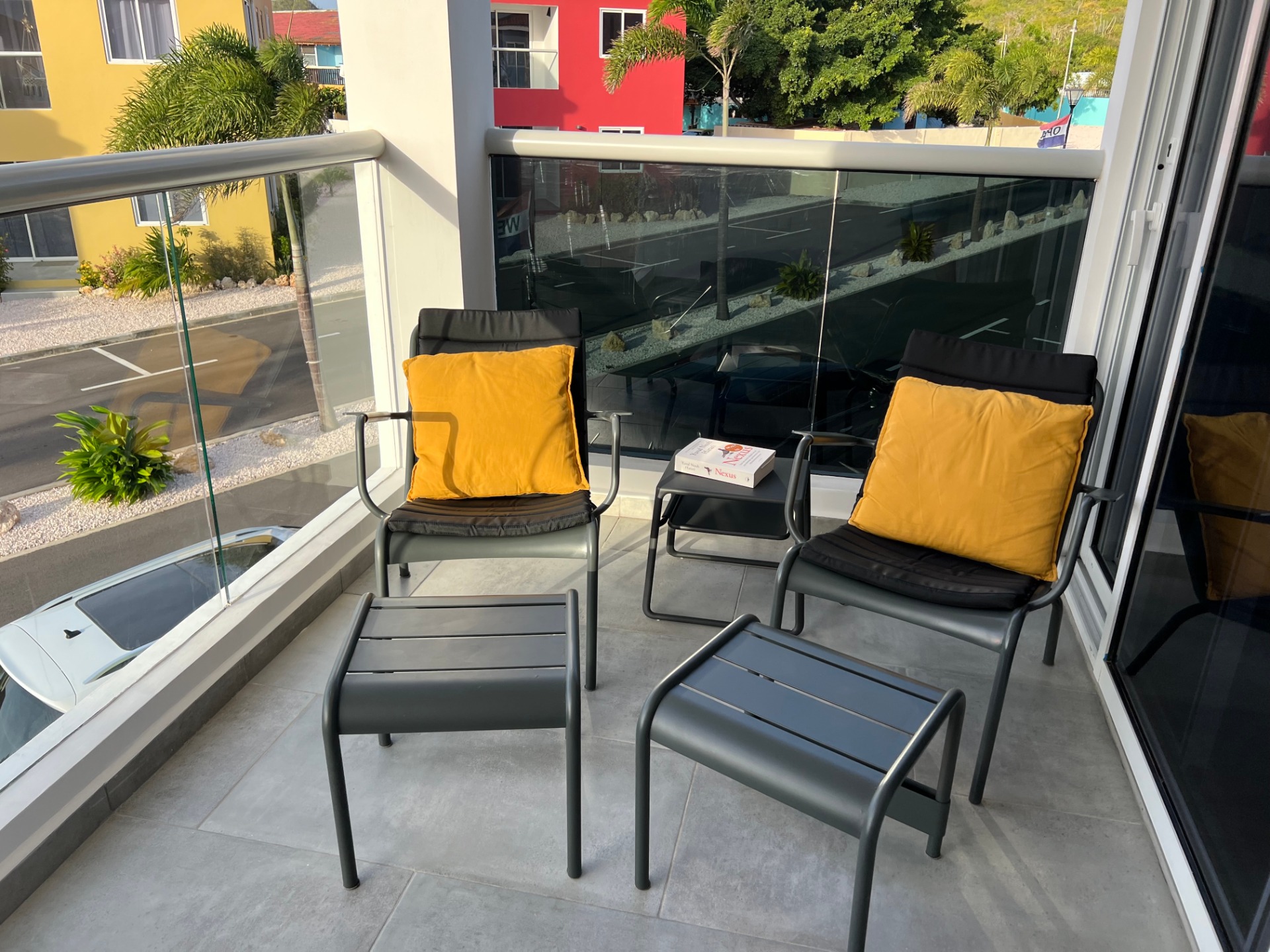 Balcony at Residencia Kadushi